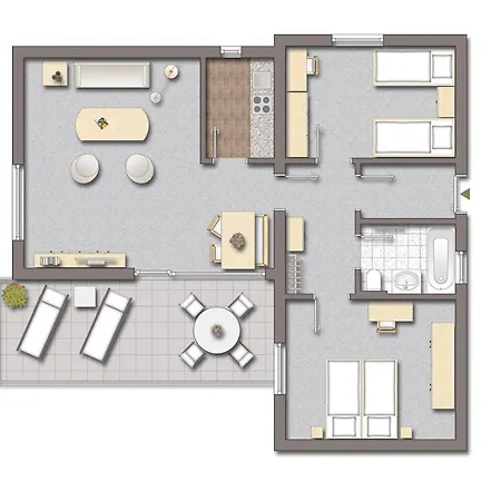 度假居 Ferienhaus Kastanie 3 - #127657